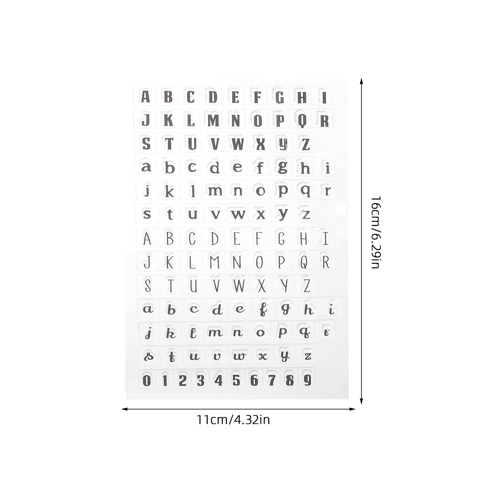 4Pcs Transparent Silicone Clea - Clear Silicone Stamps For Card Making review and price